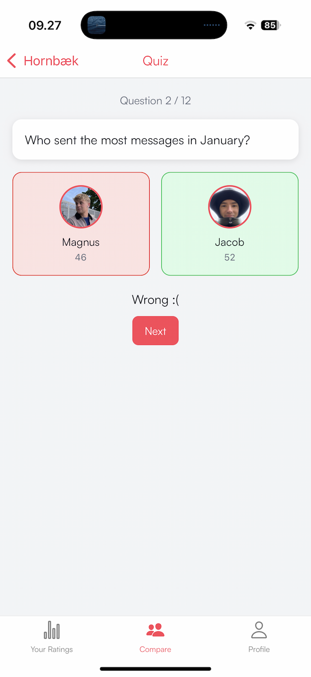 Swipin' App Screenshot 1